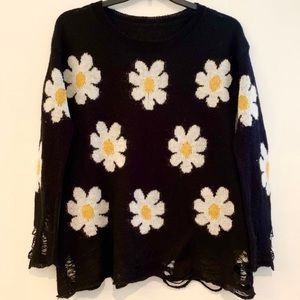Wildfox flower sweater